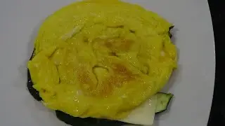 CALABACIN CON TORTILLA FRANCESA , riquisimo!!!