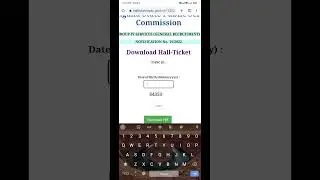 group 4 hall ticket download #hyderabad #group #group4 #hall ticket #hallticketdownload #telugu