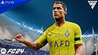 FC 24 - Al Hilal vs. Al Nassr - Saudi Pro League 23/24 Ft. Cristiano Ronaldo | PS5™ [4K60]