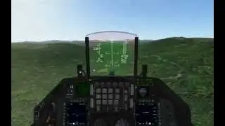 Falcon BMS Bombing with Dive Toss