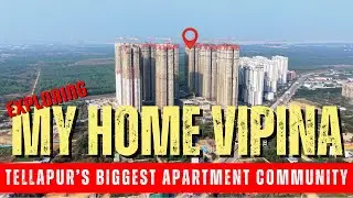 Exploring My Home Vipina Latest Developments | My Home Tridasa | Tellapur Apartments | Radial Road 7