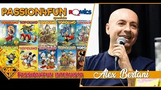 Intervista con ALEX BERTANI - Romics XXVIII
