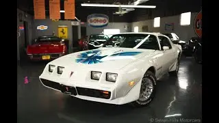1979 Trans Am - 26,890 Miles, Excellent Condition, A/C, White/Black - Seven Hills Motorcars