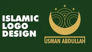 How to Make Islamic Logo Design || Adobe illustrator Tutorial ||
