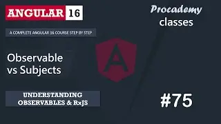 #75 Наблюдаемые и субъекты | Понимание наблюдаемых и RxJS | Полный курс по Angular