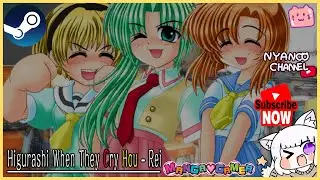 Higurashi When They Cry Hou - Rei with Nyanco
