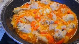 🌶🌶🍅Sos picant cu pui si usturoi🍽😏 Spicy sauce with chicken and garlic