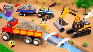 diy diorama making mini motor water pump science project  | how to make | @SanoCreator