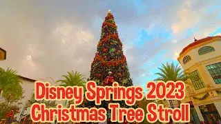 Disney Springs Christmas Tree Stroll - 2023
