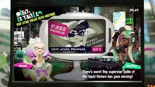 Splatoon 2 Story Mode (00)- Opening, Callie and the Great Zapfish are missing