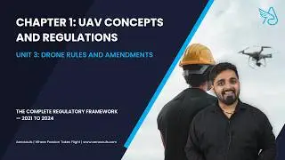 Introduction to UAVs CHP 1 | UNIT 3 Drone Rules 2021 | 2022-2024 Amendments