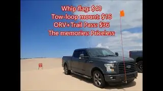 Stock 2016 Ford F-150 XLT Sport on Test Hill at Silver Lake Sand Dunes Michigan