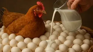 ВСЕГО 1 КАПЛЯ, И КУРИЦЫ БУДУТ НЕСТИ ЯЙЦА БЕЗ ПЕРЕРЫВА! Сделайте сами!