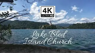 4K Lake Bled Panorama &ndash; Iconic Island Church, Slovenia