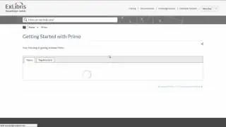 Primo Training Overview