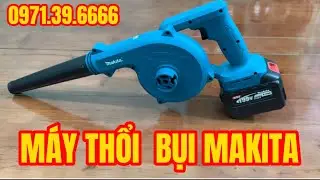 Máy Thổi Bụi Makita Công Suất Cực Khoẻ, Kết Hợp Tính Năng Hút Bụi Cực Tiện