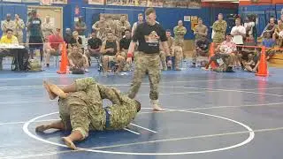 بطولة الجيوجتسو الودية الثالثه بين القوات المسلحه والجيش الامريكي 

The Combatives tournament  (US A