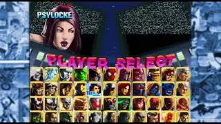 Marvel Super Heroes II: Apocalypse - Survival Mode (Pyslocke/Ghost Rider)