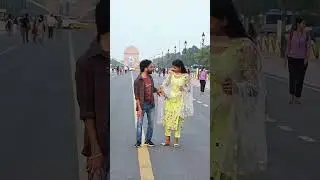 unknown women hip carry an men