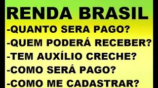 RENDA BRASIL VOCE PRECISA SABER DISSO
