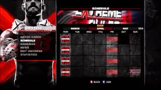 WWE '13: Universe Mode Ep.1 - Creation!
