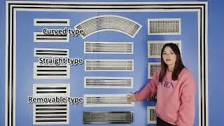 VAIRTECH factory hvac ventilation ceiling supply air aluminium diffuser linear bar grille