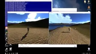 Modern Planet Rendering : Networking, Roads and Particles