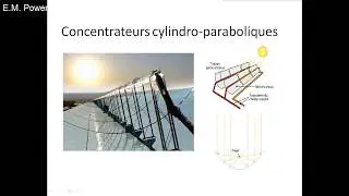 Concentrateurs cylindro paraboliques  المركز الاسطواني المكافئ الشمسي