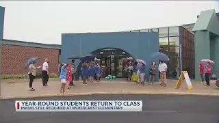 Year-round students return to classes