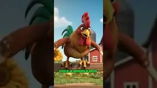 Farm Fun  Hen & Rooster Dance Party! 🐔🌻| Jungle ABC