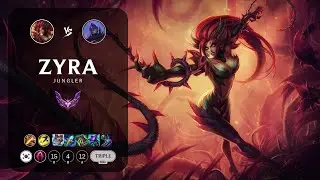 Zyra Jungle vs Bel'Veth - KR Master Patch 14.4