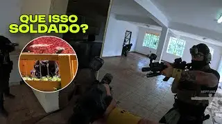 LANTERNANDO A CARA DOS INIMIGOS! Airsoft Gameplay
