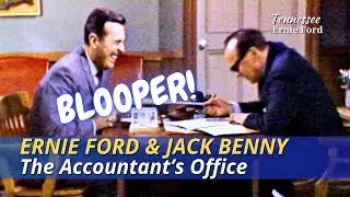 BLOOPER with Ernie Ford and Jack Benny | The Tennessee Ernie Ford Hour | 1964