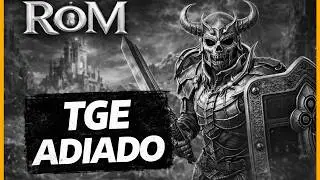 Mudan&ccedil;a no TGE Do Game ROM & Novo Evento de XP Chegando