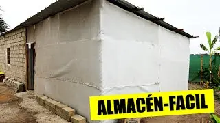 Como hacer un almacen de madera Economico, R&aacute;pido y F&aacute;cil