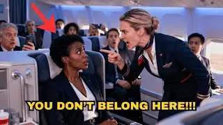 Flight Attendant Tries to Remove Black Woman From First Class &mdash; Then This Happens #racism #stories