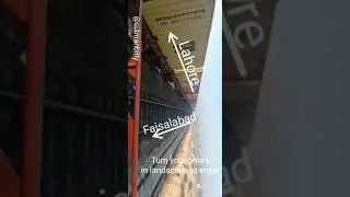 Parallel Action Freight Trains Khanewal Junction