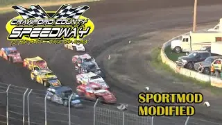 Sportmod & Modified | Crawford County Speedway | 7-23-2021