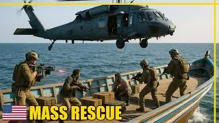 Coast Guard Rescues 400 Migrants in 24 Hours - Multiple Boats Sinking - Humanitarian Crisis