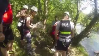 River crossing in the Pyrenees 2016