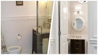 75 Beige Powder Room With Marble Countertops Design Ideas You'll Love 💎