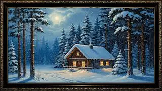 Quiet Classical Oil Scenes 🌙 2 25 Hour Relaxing 4K Art Ambience