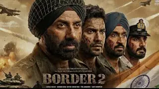 BORDAR 2: Ghar kab aaonge (lyricals) sunny deol ,varundhavan , aahansetty ,diljitdoshnj🫡❤️ 