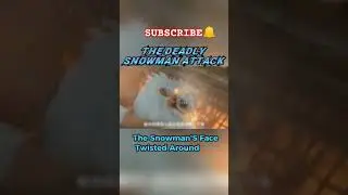 THE DEADLY SNOWMAN ATTACK 🥶| Hollywood movie explain | #movieexplain #movieexplaininenglish #shorts