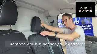 FTC0074 Fitting Video Ford Transit Custom Seat Covers 2024