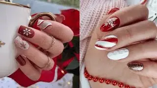 &hearts;️ Red colour 💅 idea's || Simple and easy nail art design || #nailart #nailart #design #simplenails 