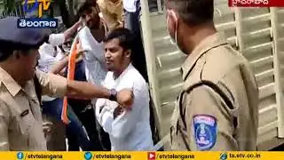 Tension With Student Protest | Against Exams at JNTU