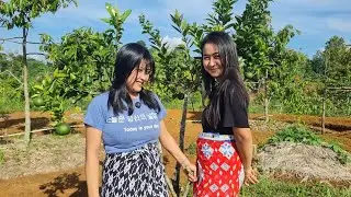 KELAKUAN DUA MAMAH PALING MANIS JANDA DESA NENG INEU SAMA NENG PUTRI NGASIH MAKAN IKAN MALAH TURUN