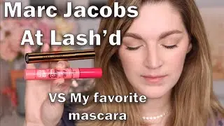 НОВАЯ тушь Marc Jacobs At Lash'd!!! В сравнении с моей любимой тушью