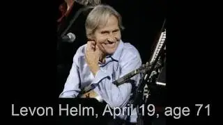 Celebrities died 2012